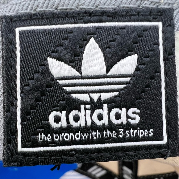 ADIDAS 100% COTTON KHAKI HAT/CAP, WITH BLACK LOGO EMBROIDERED, ADJ STRAP UNISEX - Picture 11 of 15